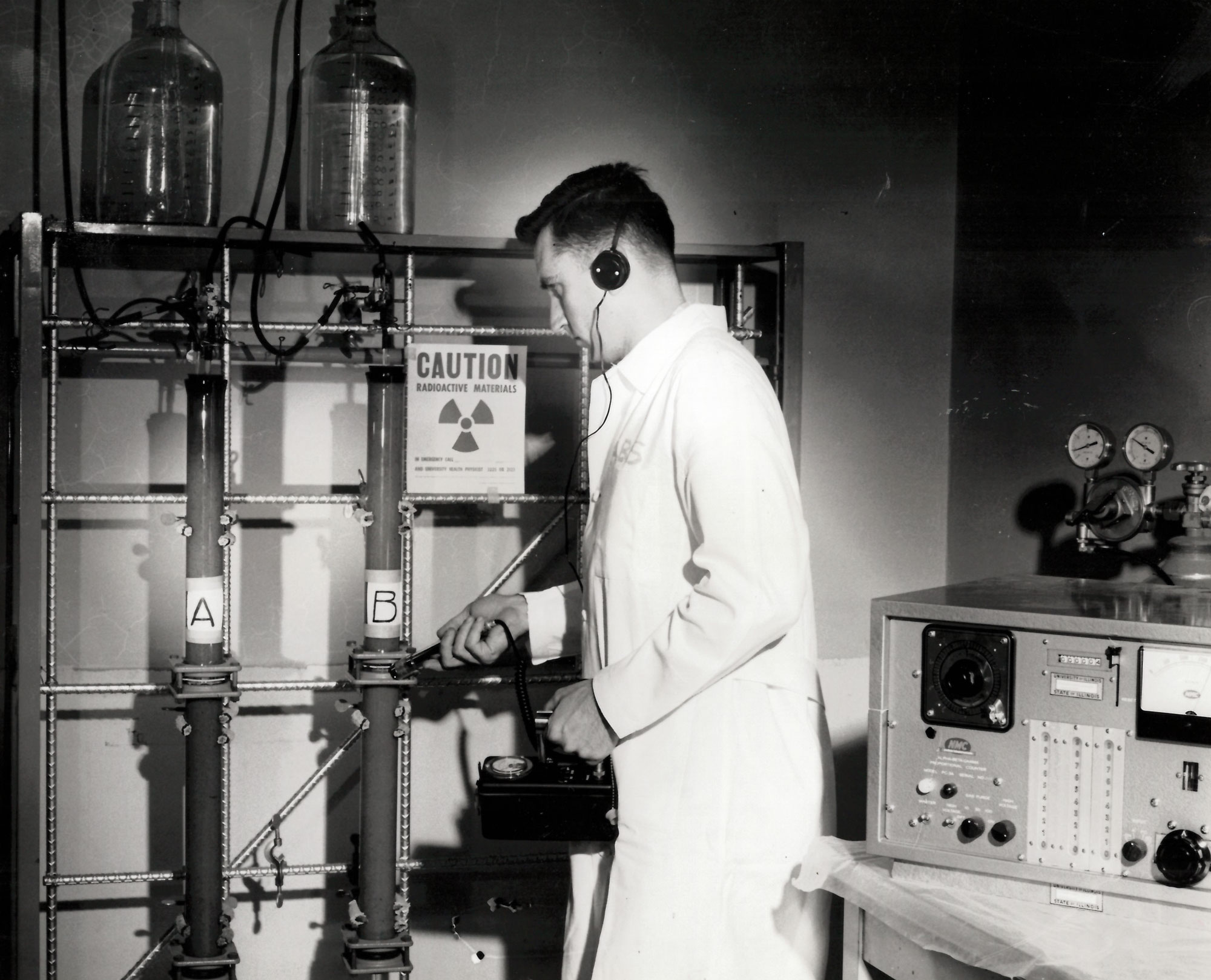 Unidentified Laboratory Worker